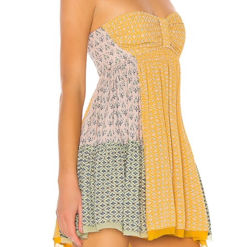 Free People Patchwork Tunic Dress - Picture 4 of 10
